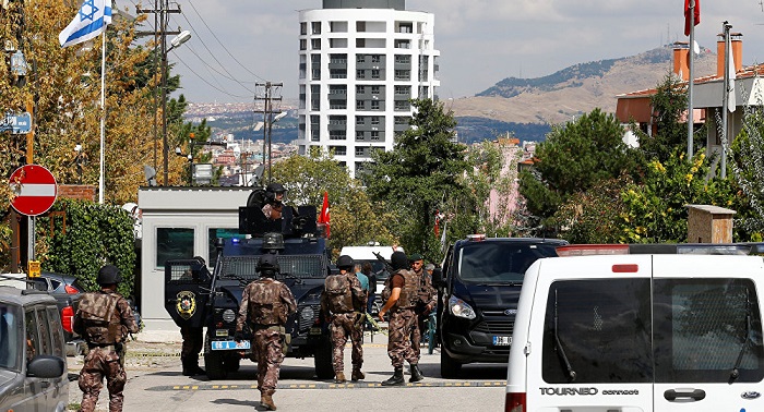 Lone suspect in attack on Israeli Embassy in Turkey not linked to terrorists